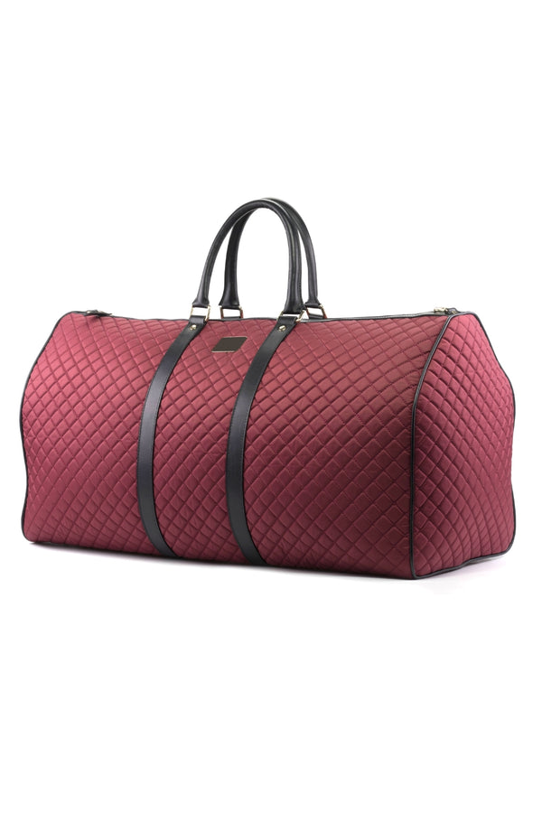 Red Quilted Sports Bag