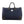 Load image into Gallery viewer, Blue and Black Quilted Weekender

