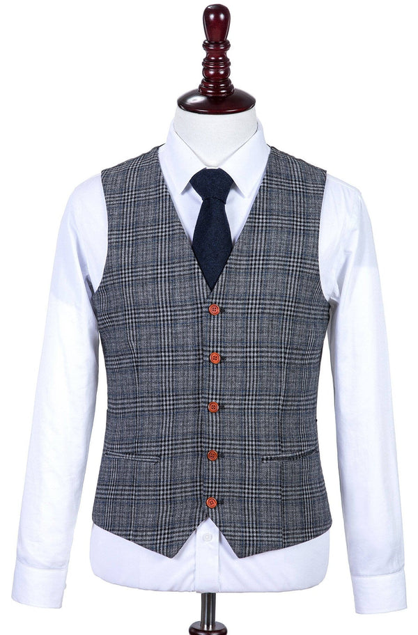 Costume Tweed Prince de Galles Gris - Stratos