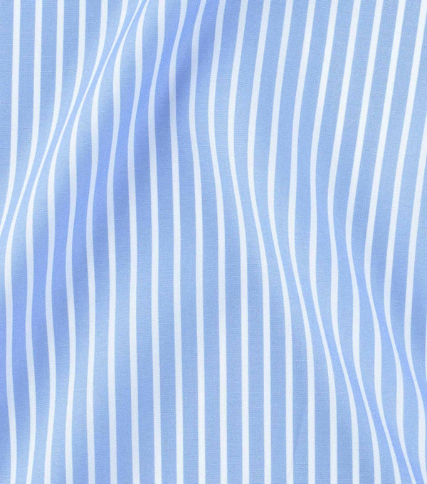 Chemise à rayures bleu clair - Stratos