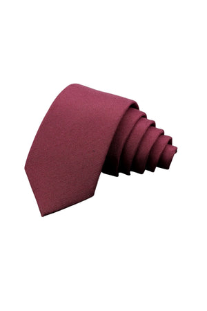 Cravate Coton Rouge - Stratos
