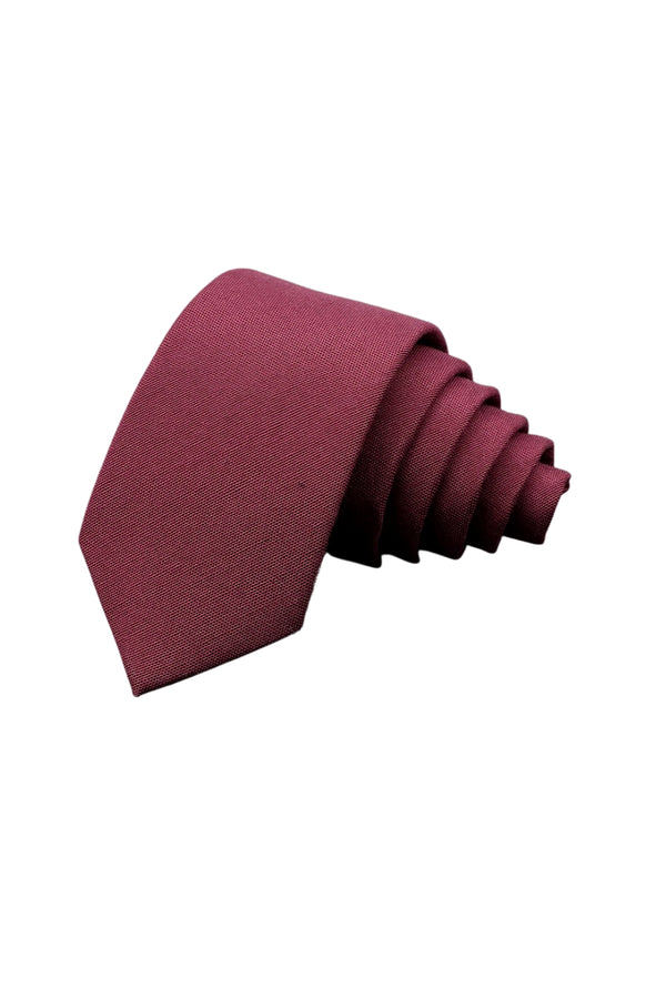 Cravate Coton Rouge - Stratos