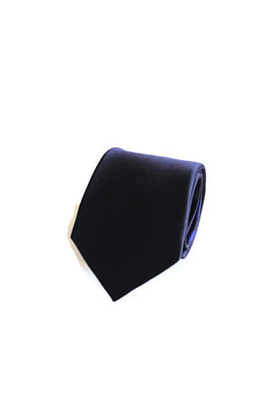 Cravate Soie Bleu Marine - Stratos